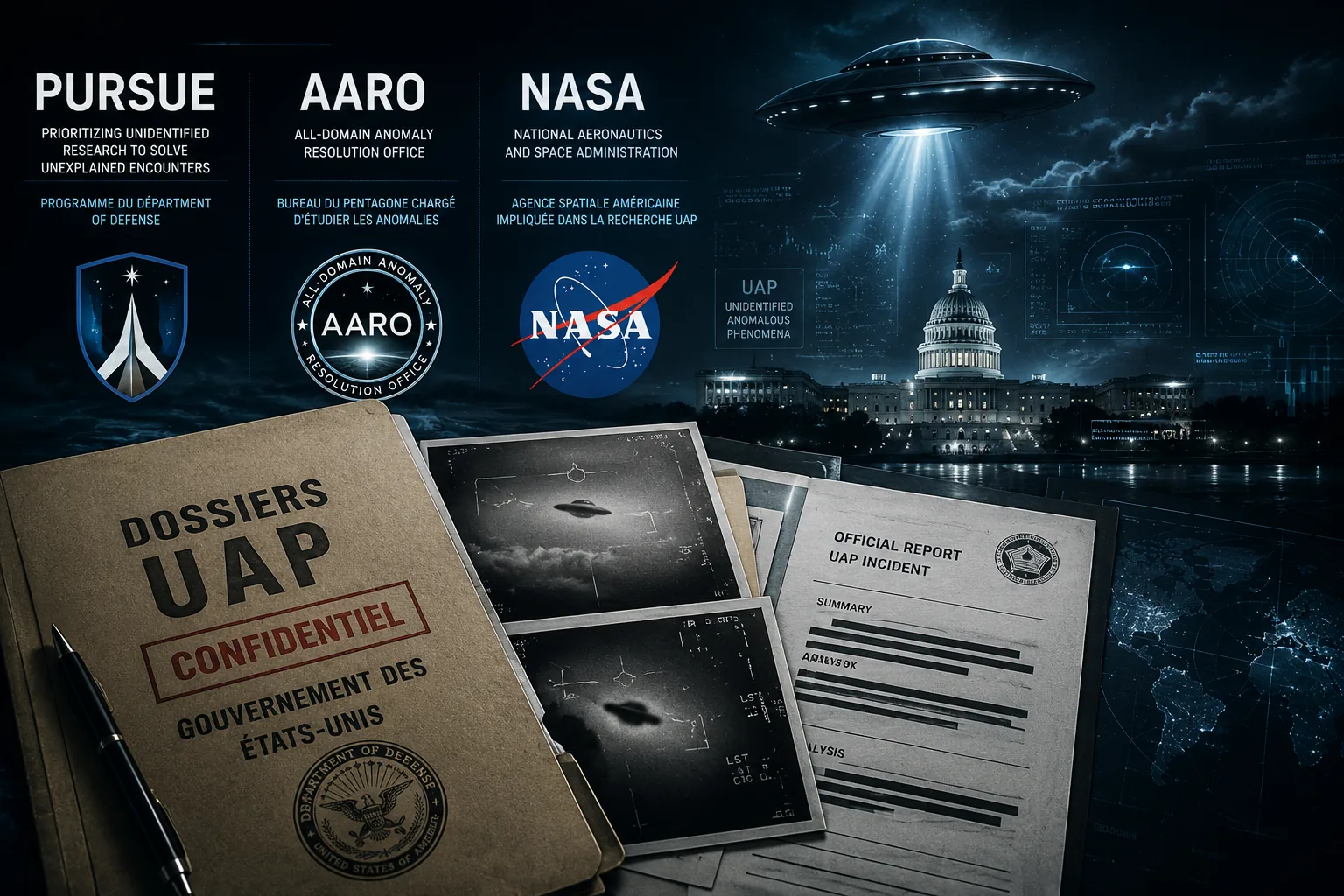 AARO NASA sigles